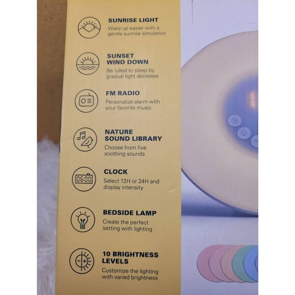 Wake-Up Light- NIB - Picture 5 of 7